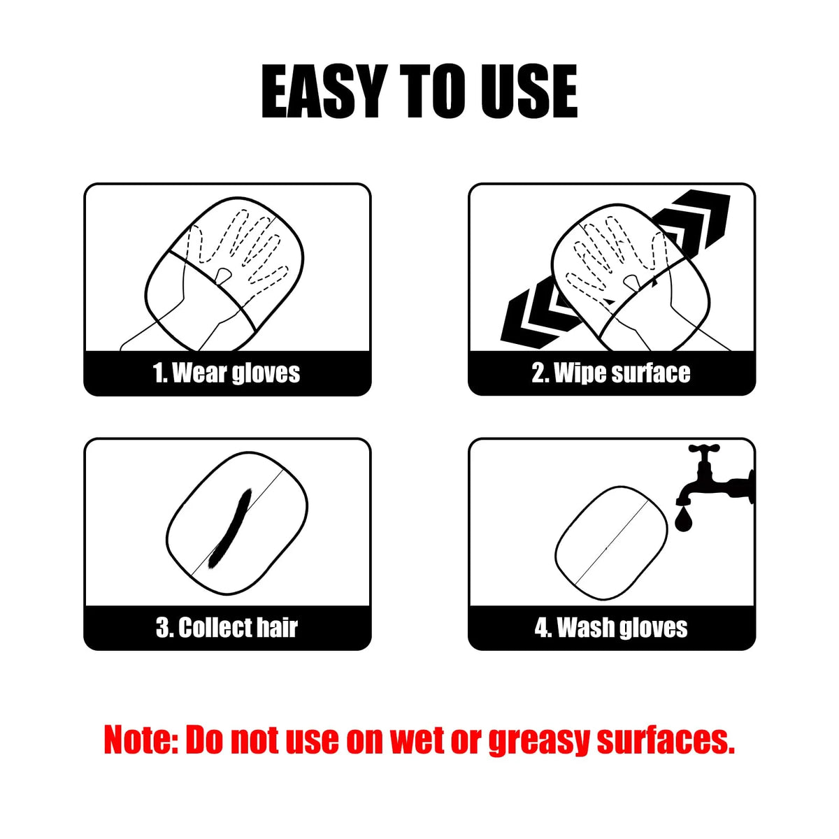 Ethuraglobal FurAway™ – Reusable Pet Hair Remover